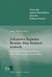 Cover von Johannes Baptista Rexius: Ilias Homeri teutsch