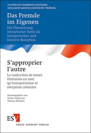 Cover von Das Fremde im Eigenen - - S'approprier l'autre