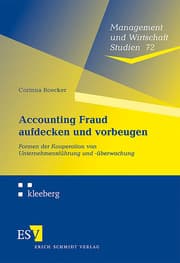 Cover von Accounting Fraud aufdecken und vorbeugen