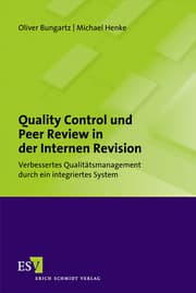 Cover von Quality Control und Peer Review in der Internen Revision