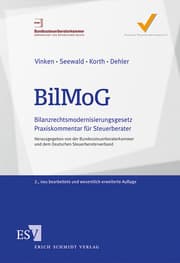 Cover von BilMoG