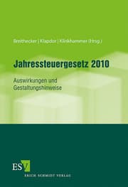 Cover von Jahressteuergesetz 2010