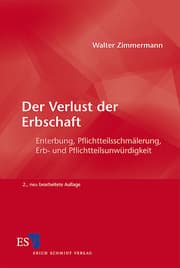 Cover von Der Verlust der Erbschaft