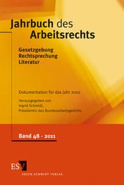 Cover von Jahrbuch des Arbeitsrechts