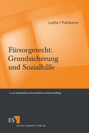 Cover von Fürsorgerecht: Grundsicherung und Sozialhilfe