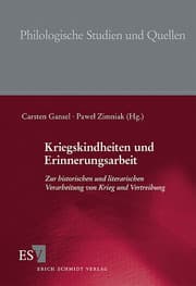 Cover von Kriegskindheiten und Erinnerungsarbeit