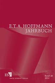 Cover von E.T.A. Hoffmann-Jahrbuch 2012