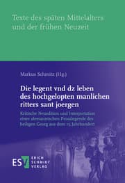Cover von Die legent vnd dz leben des hochgelopten manlichen ritters sant joergen
