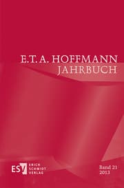 Cover von E.T.A.Hoffmann-Jahrbuch 2013
