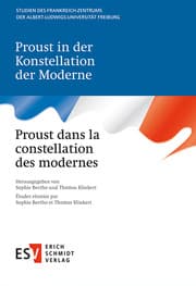 Cover von Proust in der Konstellation der Moderne - - Proust dans la constellation des modernes