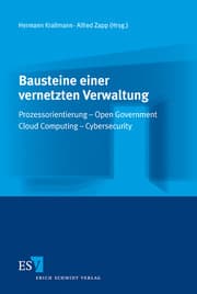 Cover von Bausteine einer vernetzten Verwaltung