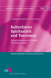 Cover von Kulturfaktor Spiritualität und Tourismus