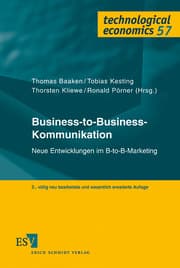 Cover von Business-to-Business-Kommunikation