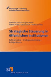 Cover von Strategische Steuerung in öffentlichen Institutionen