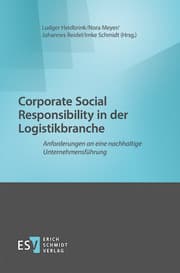 Cover von Corporate Social Responsibility in der Logistikbranche