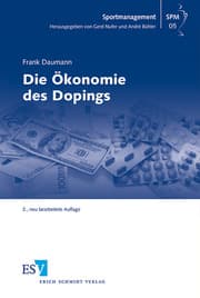 Cover von Die Ökonomie des Dopings