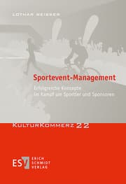 Cover von Sportevent-Management