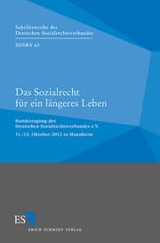 Cover von Das Sozialrecht für ein längeres Leben