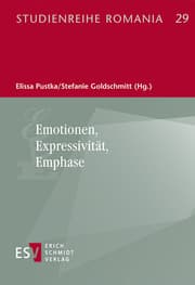 Cover von Emotionen, Expressivität, Emphase