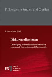 Cover von Diskursrealisationen
