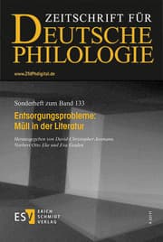 Cover von Entsorgungsprobleme: Müll in der Literatur