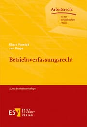 Cover von Betriebsverfassungsrecht