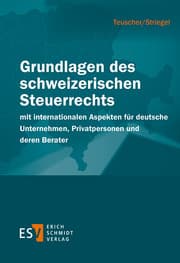 Cover von Grundlagen des schweizerischen Steuerrechts