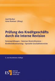 Cover von Prüfung des Kreditgeschäfts durch die Interne Revision