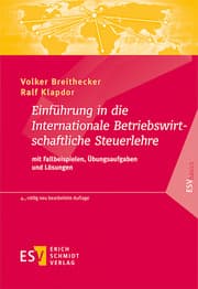 Cover von Einführung in die Internationale Betriebswirtschaftliche Steuerlehre