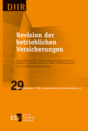 Cover von Revision der betrieblichen Versicherungen