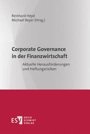Cover von Corporate Governance in der Finanzwirtschaft