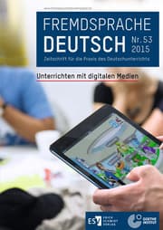 Cover von Fremdsprache Deutsch - - Heft 53 (2015): Unterrichten mit digitalen Medien