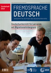 Cover von Fremdsprache Deutsch - - Sonderheft 2016: Deutschunterricht für Lernende mit Migrationshintergrund