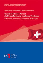 Cover von Gesellschaftlicher Wandel als Herausforderung im alpinen Tourismus