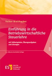 Cover von Einführung in die Betriebswirtschaftliche Steuerlehre