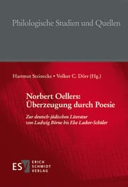 Cover von Norbert Oellers: Überzeugung durch Poesie