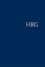 Cover von Handwörterbuch zur deutschen Rechtsgeschichte (HRG) - gebundene Ausgabe - - Band III: Konfliktbewältigung - Nowgorod