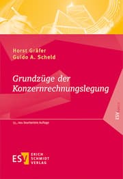 Cover von Grundzüge der Konzernrechnungslegung