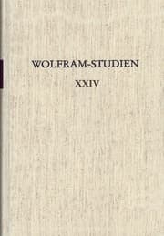 Cover von Wolfram-Studien XXIV