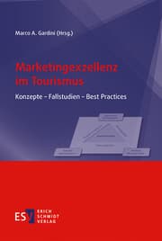Cover von Marketingexzellenz im Tourismus