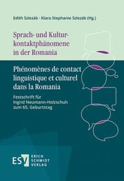 Cover von Sprach- und Kulturkontaktphänomene in der Romania - Phénomènes de contact linguistique et culturel dans la Romania