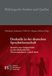 Cover von Denkstile in der deutschen Sprachwissenschaft