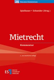 Cover von Mietrecht