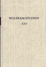 Cover von Wolfram-Studien XXV