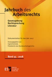 Cover von Jahrbuch des Arbeitsrechts