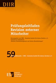 Cover von Prüfungsleitfaden Revision externer Mitarbeiter
