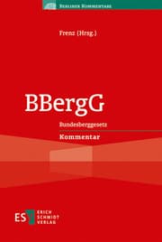 Cover von BBergG