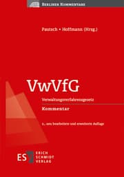 Cover von VwVfG