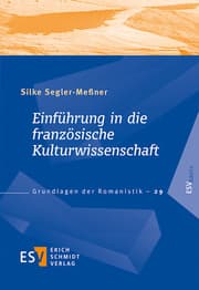 Cover von Einführung in die französische Kulturwissenschaft
