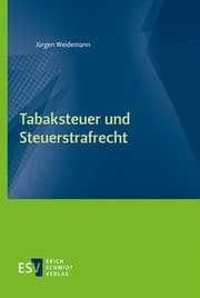Cover von Tabaksteuer und Steuerstrafrecht